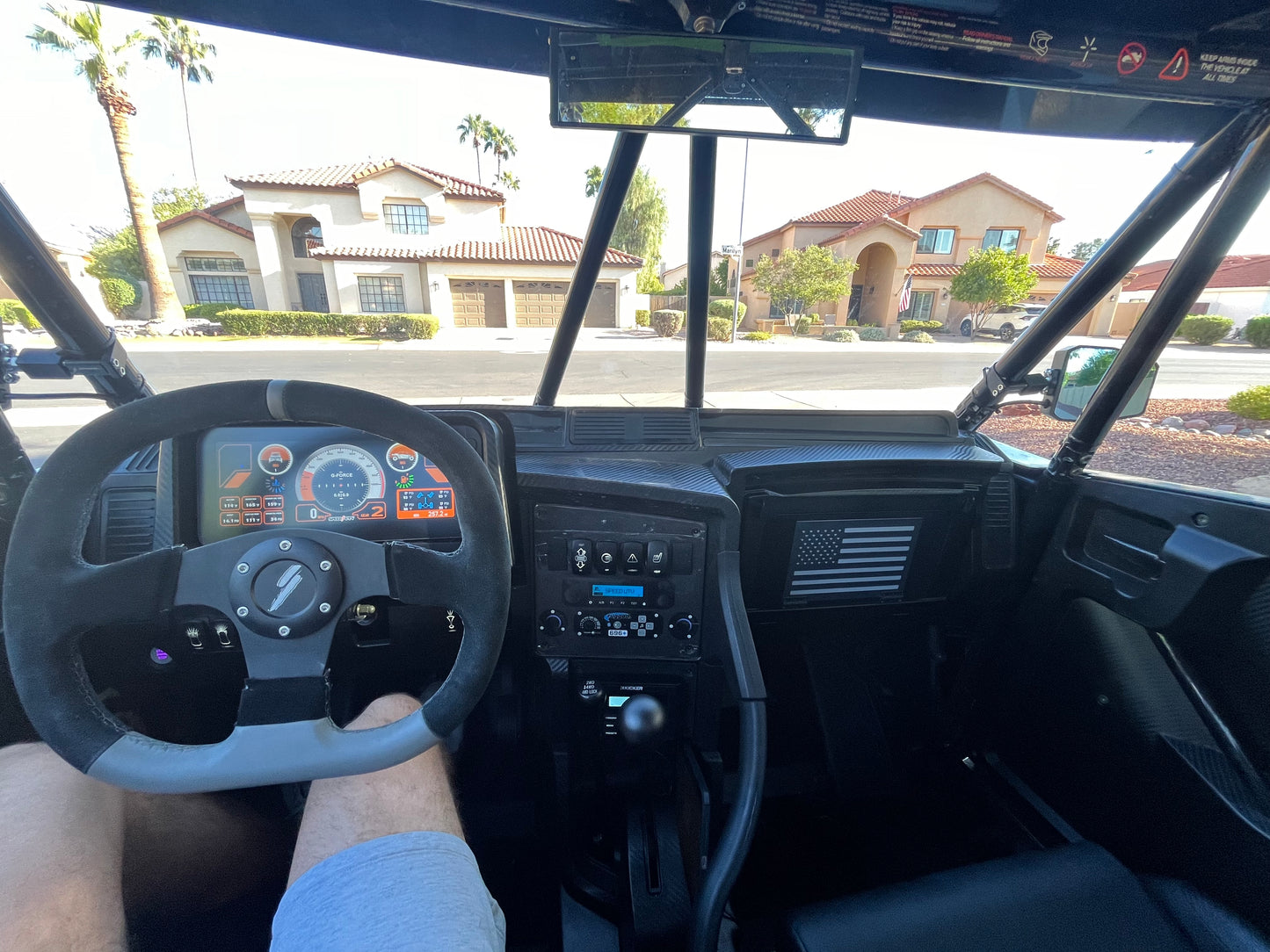 Glove Box Storage & Work Light