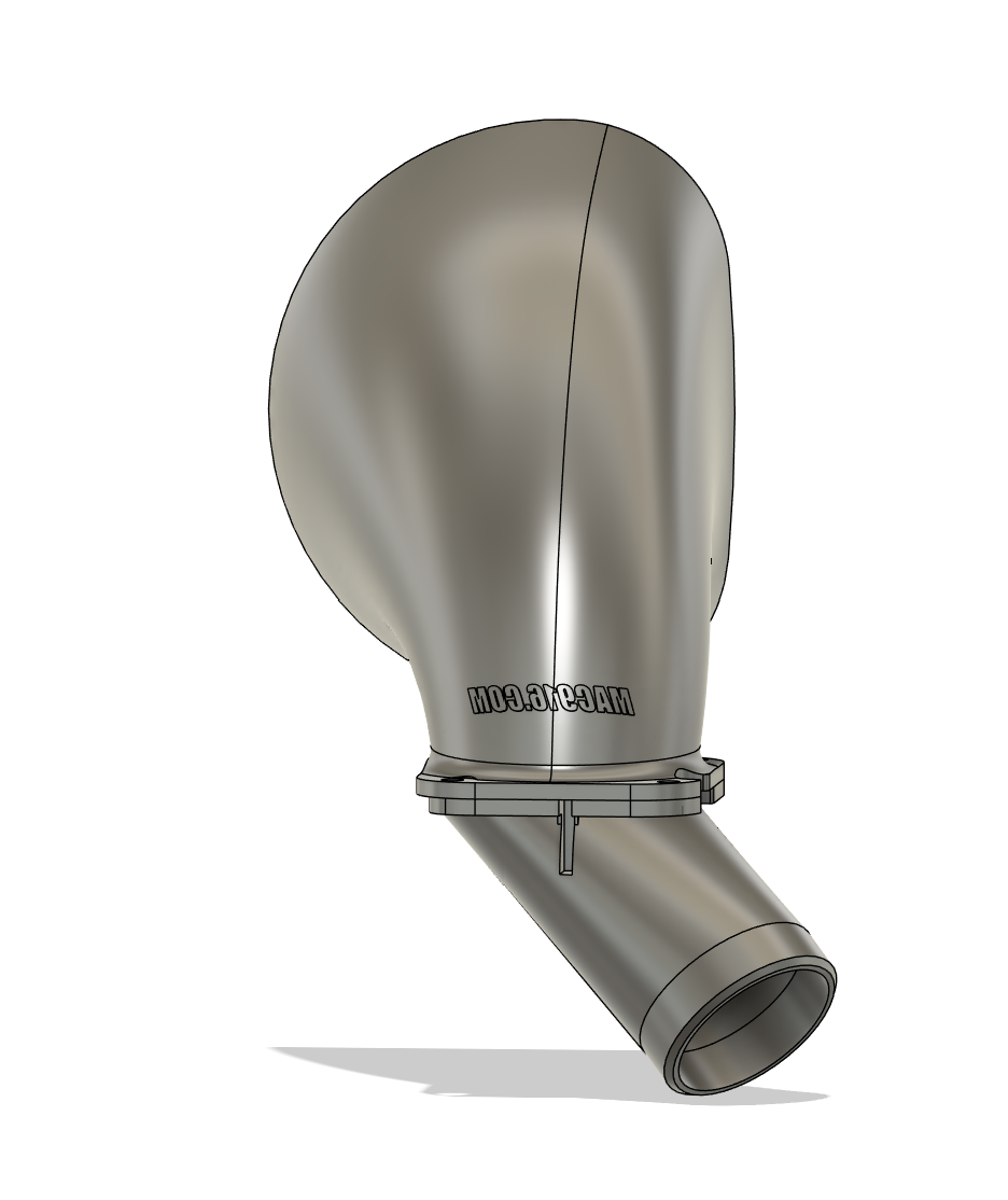 CVT Intake Air Scoop for El Diablo