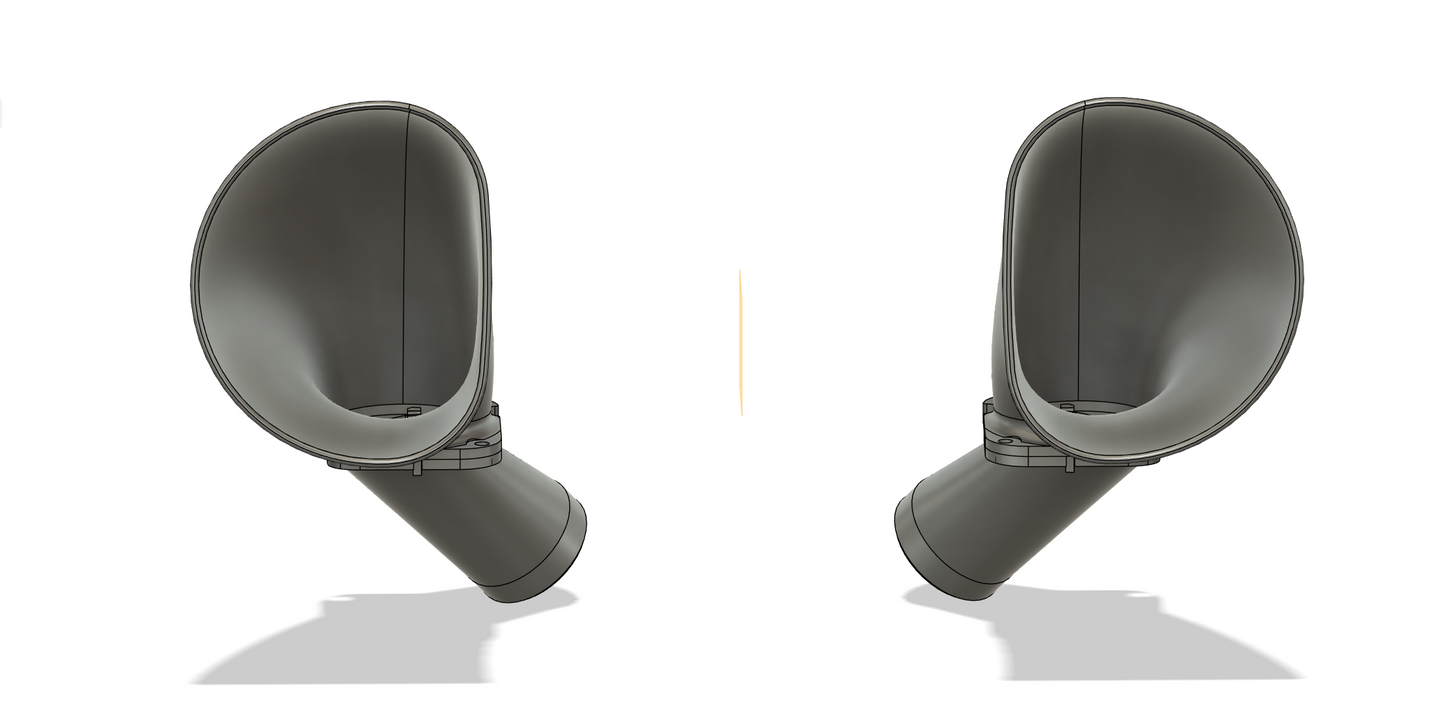 CVT Intake Air Scoop for El Diablo