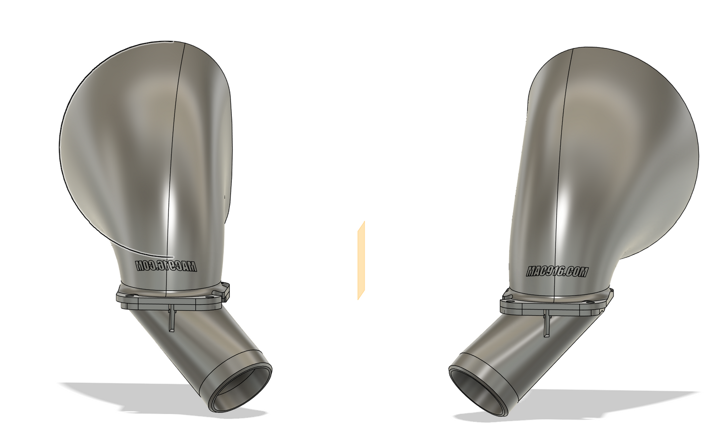 CVT Intake Air Scoop for El Diablo